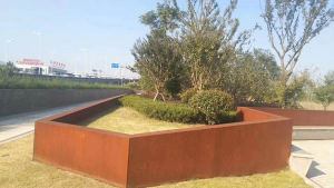 盐城耐候钢挡土墙